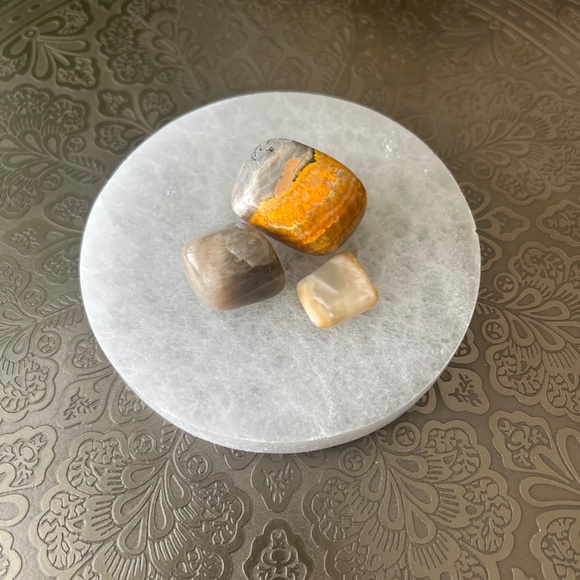 curated by overthemoon2020 Other - Curated for Protection, Positivity & New Beginnings with White Selenite Charger